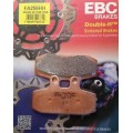 EBC Brakes Double-H Sintered Superbike Brake Pads Rear - FA256HH EBC Brakes Double-H Sintered Superbike Brake Pads Rear - FA256HH